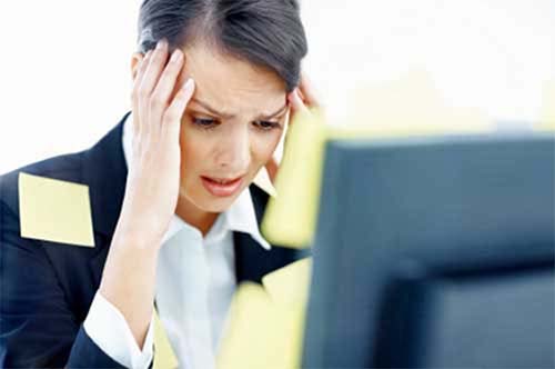 Căng thăng trong công việc cũng khiến bạn dễ bị suy giảm trí nhớ