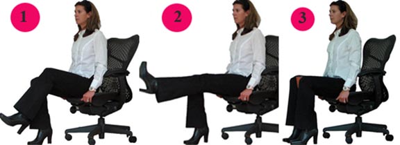Bài tập nâng chân cho người lưu thông máu kém